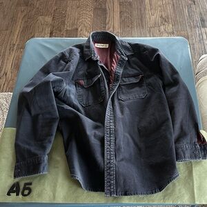 Men's Blue Shirt Jacket